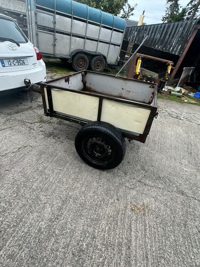 Single Axle Car Trailer