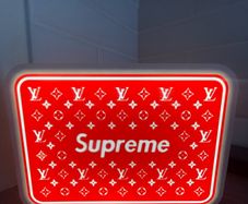 Supreme x Louis Vuitton LED Lamp