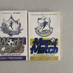Jamie Johnson Football Books by Dan Freedman - set of 2.
