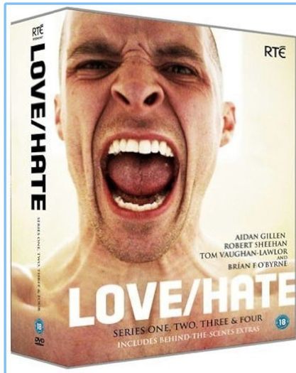 LOVE/HATE  Complete Series 1,2,3,4 RTE DVD Box Set Dublin Gangland Crime Drama brand new sealed