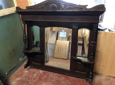Antique Dresser - 2 Piece Set