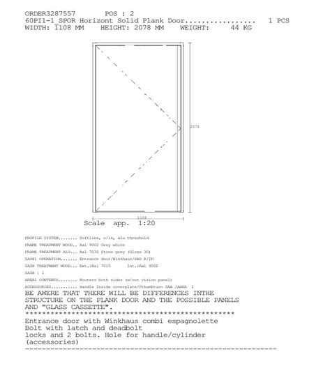 Composite Front Door