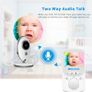 Video Baby Monitor with LCD Display, Digital Camera, Infrared Night Vision, Two Way Talk Back, Temperature Monitoring. Image 3