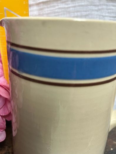 Early Carrigware /Carrigaline Pottery Banded Jug