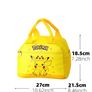 Pikachu Pokemon Insulated Work School Lunch Bag, Portable Lunch Box Storage Bag, Foldable Insulated Cooler Handbag,Perfect For Office School Picnic Image 2