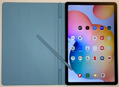 Samsung Galaxy Tab S6 lite 64gb Blue + 2 samsung official cases