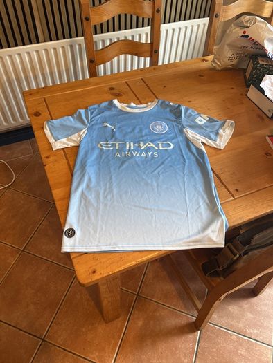 Manchester City Jersey 12-14years