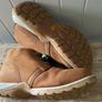 Caterpillar Cat Boots Leather Brown size 3 Image 8