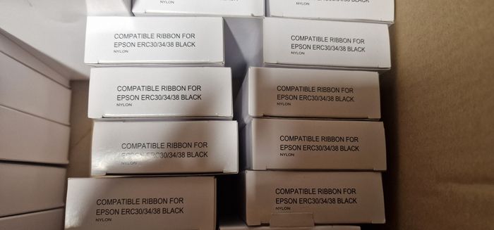 Epson ERC30 / ERC34 / ERC38 Black Printer Ribbon