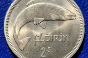 Ireland 1964 Florin (2s) Unc Coin