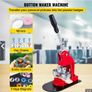 58mm(2.28) Button Maker Press 1000 Pcs Buttons Manual Machine Badge Maker Image 2
