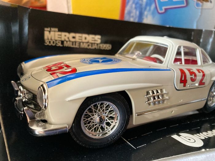 Mercedes 300 SL Mille Miglia 1/18 Burago