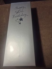 Brand New 50th Birthday Champagne Flute Glass (Gift Boxed)