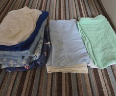 Selection of baby blankets