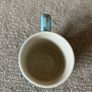 Harrods Solid Blue Fine Bone China Mug Image 3