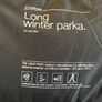 Reduced Black Hooded Long Winter Coat from Zara Size Small UK 8 / EU 36 Image 4