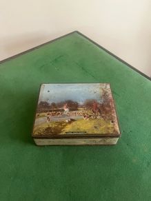Vintage The Huntsman Advertising Tin