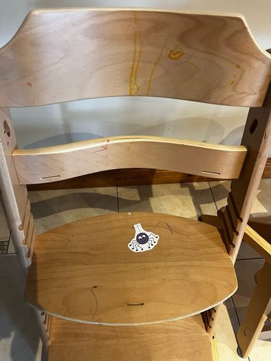 Wooden high chairs