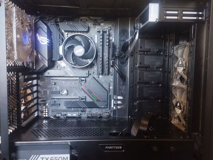 Bare Bones to Upgrade Pc Gaming Rig Desktop Asus ROGSTRIX b550-E