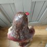 Large, vintage, cast Jesus Sacred Heart statue. Image 5