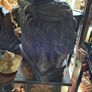 Ceramic Elephant Plant Stand detailed elephant design with a flat top, Postage Available, Image 2