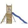 Outdoor Playset | Brown | Solid pine wood, Polypropylene | Large Image 3