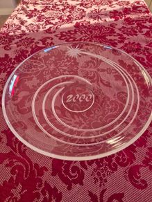 Marquis Crystal Waterford Milennium plate
