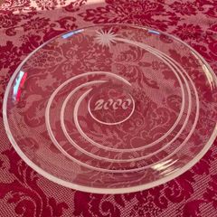 Marquis Crystal Waterford Milennium plate