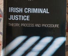 Irish Criminal Justice: Theory, Process And Procedure, Eds. Vicky Conway, Yvonne Daly and Jennifer Schweppe