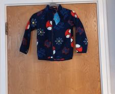 Dunnes Stores Navy Spiderman Zip -Up  Fleece.  Age 5-6  Years .  B.N.W.T