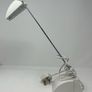 White Desk Lamp, on and off switch, adjustable height Image 2