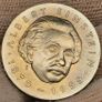 Germany 1979  5 Mark Albert Einstein 1879-1955 Beautiful Uncirculated Lustrous Superb! Image 2
