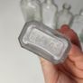 193 - Set of 7 Vintage Clear Glass Collectible Decorative Bottles Image 7