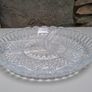 Vintage pressed glass relish dish Image 5