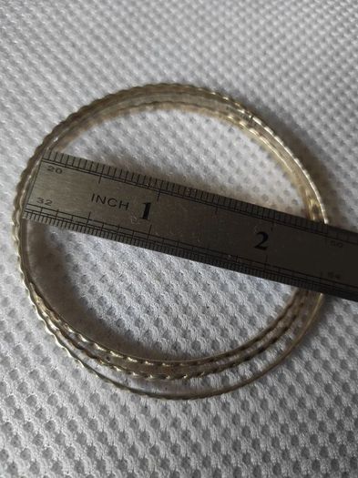 Vintage sterling silver bracelets