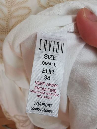 BNWT - Savida Maya Embroidered Dress UK 8