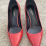 YSL heels in Red and Black. UK 7. Perfect conditions. Image 4