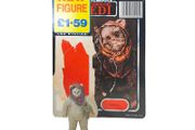 Star Wars Vintage Warok Ewok Last 17 Action Figure Tri-Logo Complete 1985