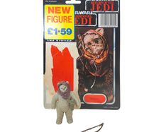 Star Wars Vintage Warok Ewok Last 17 Action Figure Tri-Logo Complete 1985