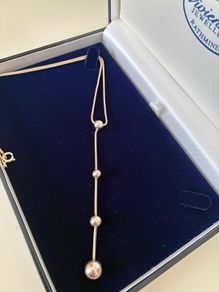 Sterling Silver Bead Necklace