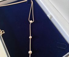 Sterling Silver Bead Necklace