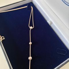 Sterling Silver Bead Necklace