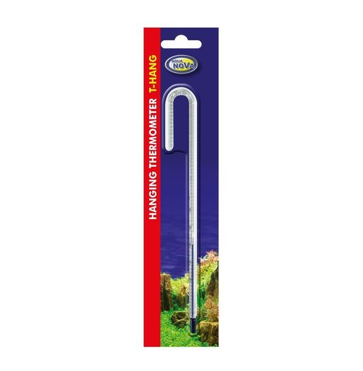 Aqua Nova T-HANG S Hanging Glass Aquarium Thermometer 15cm