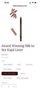 Hildun Beauty Silk to Set Kajal Eye Liner Chilli Chocolate