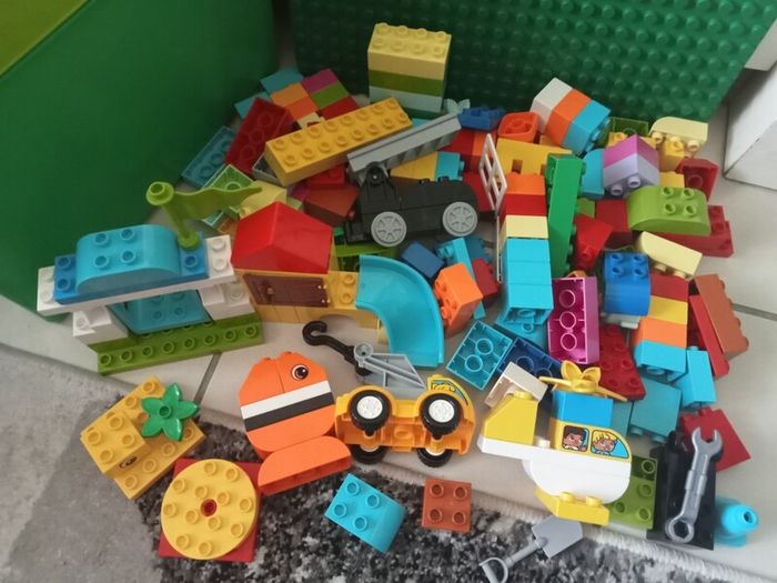 Box of Lego Duplo