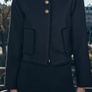 Zara 100% Wool Short Frayed Jacket / Blazer Image 3