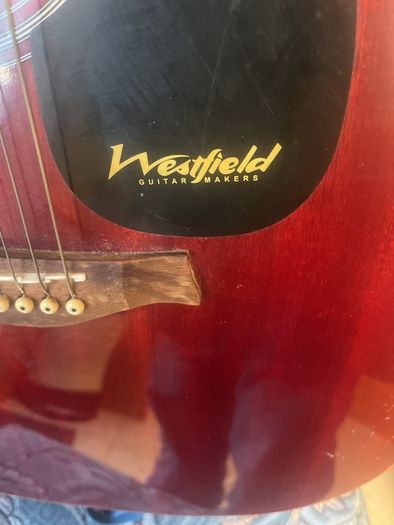 Westfield guitar. One string missing