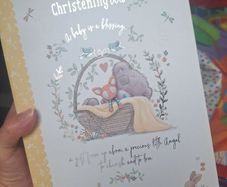 Christening photo album