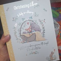 Christening photo album