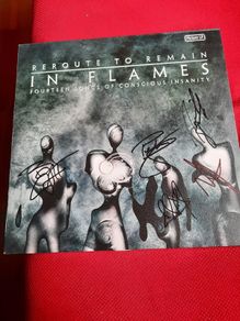 IN FLAMES - Reroute To Remain - LP Picture Disc (Autographed LP & P.D.!)